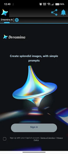 Dreamina AI download page